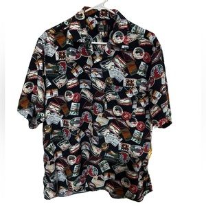 IKE BEHAR button up shirt